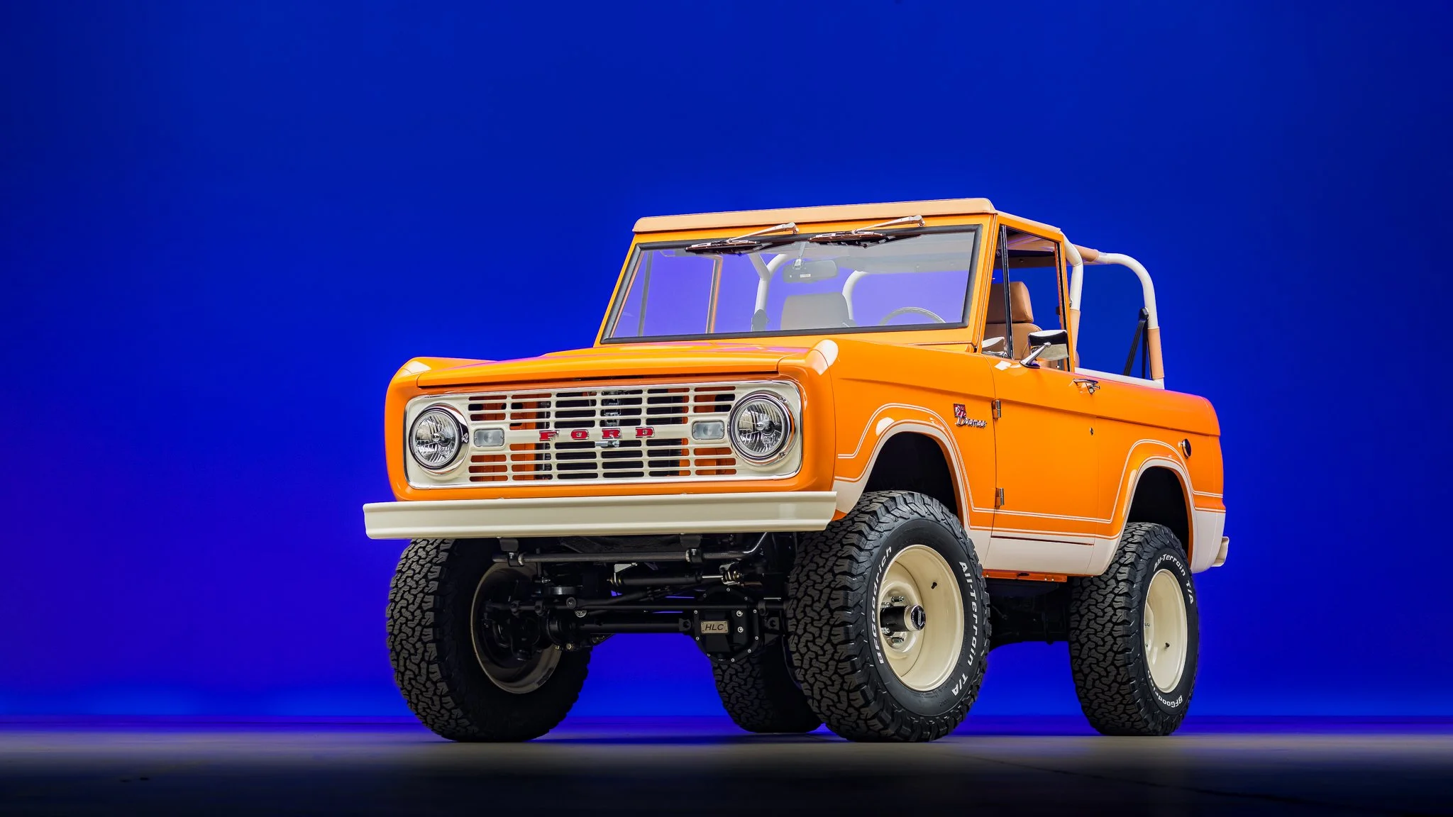 1968 Ford Bronco – Bold Orange — HighLine Classics